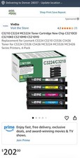 C3210C0 Cyan Toner Cartridge for Lexmark C3224 C3210 C3326 C3426 MC3224 N picture