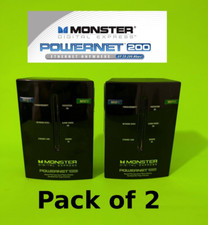 Monster Digital Express Powernet 200 DX PLN200 Clean Power Outlet Network 2 Pack picture