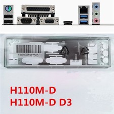 For Asus H110M-D & H110M-D D3 & H310M-D Shield I/O IO Backplate Motherboard picture
