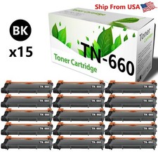 15PK TN 660 TN-660 Toner Cartridge For DCP-L2540DW MFC-L2685DW Printer picture