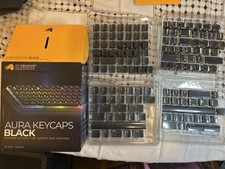 Glorious Aura V2 (Black) - PBT Pudding Keycaps for Mechanical Keyboards - ANSI ( picture