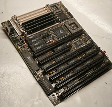 Rare 386/486 *128 KB Cache* DataExpert 367C Motherboard w DX40 CPU, 4 MB + Bonus picture