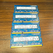 SK hynix 16GB (4x4GB) DDR3L SO-DIMM PC3L-12800S 204-Pin HMT451S6BFR8A-PB picture