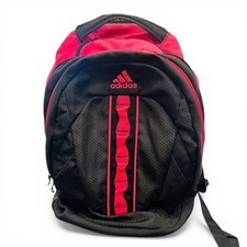 Adidas Loadspring Backpack Black Pink Laptop Tablet Sleeve Pockets picture