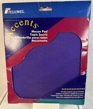 OG Vintage 1996 Fellowes USA Mouse Pad Trademark Accents Purple PreY2K New in Bo picture