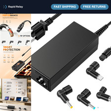 65W USB C Laptop Charger, 4-in-1 AC Adapter with 3 Tips, Universal Compatibility picture