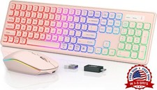 Teclado y ratón inalámbricos, combinación de teclado y ratón inalámbricos, ergon picture