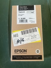 T6531 PHOTO BLACK Genuine Epson Ink StylusPro 4900 Date: March 2018 New picture