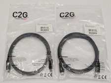 2 Pack - C2G Legrand (28848) USB-C 3.1 Male to Male Cable 1M (3.3ft) - New picture