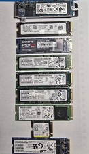 Lot of (9)  M.2 NVMe SATA SSDs 128GB-2TB  picture