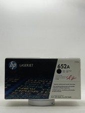 Genuine HP 652A (CF320A) Black Original LaserJet Toner Cartridge - NEW picture