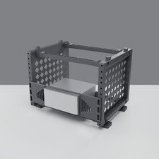 10 Inch Rack Mount 1.5U for ASUS NUC 14 Pro Tall and GEEKOM IT15 Mini PC Homelab picture