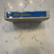 TI99/4a computer Editor/Assembler solid state cartridge - Texas Instruments 1981 picture