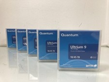x5 Quantum 18TB 45TB LTO 9 Tape Data Cartridge MR-L9MQN-01 - Inc VAT picture
