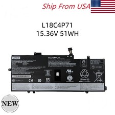 Genuine L18C4P71 L18L4P71 L18M4P72 Battery For Lenovo ThinkPad X1 Yoga 2019 Gen picture