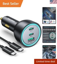 PD3.1 Super Fast Charging 165W Car Charger for Multiple Devices & Laptops picture