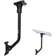Weather-Resistant Black Pole Mount for Starlink Gen 3 with 360-Degree Rotation picture