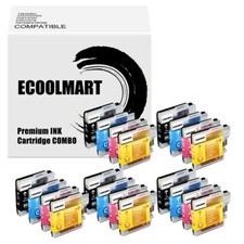 20PK Ink Cartridge fits Brother LC61 DCP-375CW MFC-990CW MFC-5490CN MFC-5490CW picture