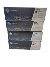 Lot of 4 HP 131A Toner cartridge B/CF210A Y/CF212A C/CF211A M/CF213A picture