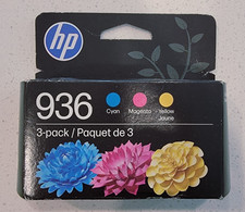 Genuine HP 936 6C3Z3LN CMY Ink Set New in Sealed Box (APR 2028) (NO BLACK) picture