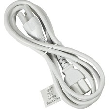 HQRP 6ft White AC Power Cord for HP 2620 J8692A J8693A J9148A Procurve 3500 picture