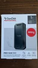 SanDisk PRO-G40 1TB NVMe USB-C Portable External SSD (SDPS31H-001T-GBCND) picture