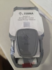 Genuine Zebra ZC100 ZC300 Series Card Printer Ribbon YMCKO New Open Box OEM picture