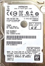 Hitachi Travelstar 750GB 2.5