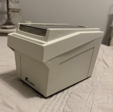Fellowes 3.5'' Diskette Tray Floppy Disk Storage Box Attached Lid Vintage picture