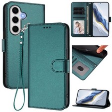 Flip Leather Wallet Cover Case For 17 16 15 14 13 12 11 Pro Max XR XS 17E 16E picture