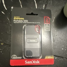 SanDisk Extreme Portable SSD 2TB 1050MB/s Water Resistant External SSD picture