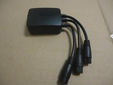 2 x Targus 3-Way Active DC Charging Cable 3 Pin Power Tips -model:ACC1009AUX. picture