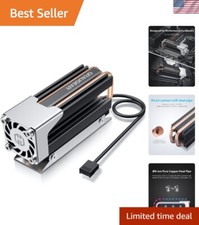 Robust M.2 2280 SSD Cooling Heatsink with Quiet PWM Fan and Easy Installation picture