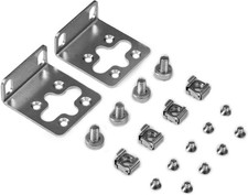 Rack Mount Kit 17.3'' Rack Ears for HP Procurve/Aruba/Officeconnect/Hpe HP-4S (5 picture