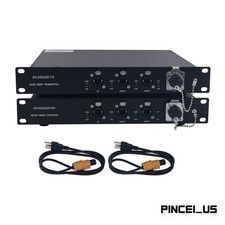 2-Ch AES50 + 1-Channel Gigabit Fiber Extender 10KM Digital Audio Transmitter picture