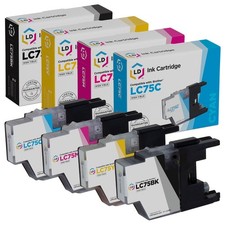 LD  for Brother LC75 4pk HY Ink LC75BK LC75C LC75M J425W MFC-J430W MFC-J435W picture