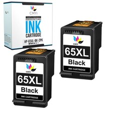 2PK CMYi Compatible 65XL Black Ink Cartridge for HP DeskJet 2600 2620 2622 2624 picture