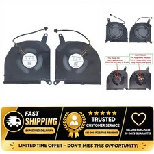 CPU + GPU Cooling Fan for Gigabyte Aorus 15P 17G AERO 15 17 RP77 12V 3-Pin picture