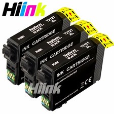 3PK T212XL 212XL BK Ink Cartridges For Epson 212 XP-4105 XP-4100 WF-2830 WF-2850 picture