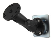 RAM Flat Surface Mount with 2 Round 1