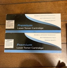 2-Pack Premium Black Laser Toner Cartridge – CE285A / CB435A / 436A / CRG125 picture