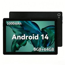 2026 Tablet 10 inch Android 14 Tablet 8+64GB 1280x800 IPS Touchscreen 5000mAh picture