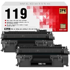 2PK CRG119 119 Black Toner Cartridge for Canon 119  imageCLASS MF414dw MF6160dw picture