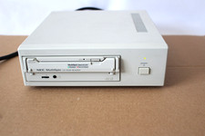 VINTAGE NEC Multispin CD-ROM READER CDR-74-1 POWERS ON, SOLD FOR PARTS/REPAIR picture