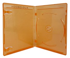 PREMIUM STANDARD Orange Audio Book Blu-Ray Single Cases 12MM Lot picture