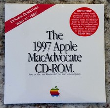 1997 Apple Computer MacAdvocate CD-ROM Sealed Vintage Mac Macintosh picture