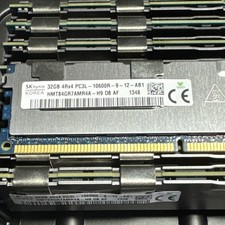 256GB (8x32GB) SK Hynix DDR3L-1333 ECC RDIMM PC3L-10600R 4Rx4 HMT84GR7AMR4A-H9 picture