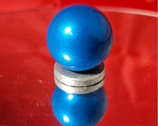 OEM 34mm Trackball for Logitec M-570 & M575 Wireless mouse, smooth, glossy, BLUE picture