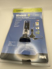 Cisco-linksys Wireless-g Portable USB Adapter (Wusb54gp-bp) NEW Open Box B1 picture