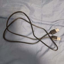 USB 3.0 A Male to A Male Cable Data Transfer Super Speed Power Charger Metal picture